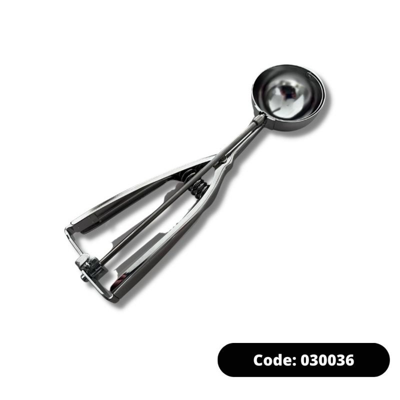  Piazza Stainless Steel Small Ice Cream Scoop, Capacity 1/100  Lt, Diameter: 3.3 cm or 1.3 Inch : Everything Else