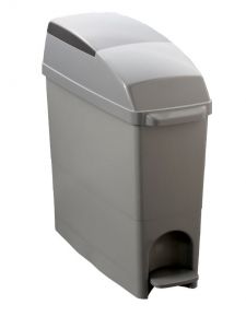  Aupekro Mini cubo de basura para baño con tapa de bambú, cierre  suave, 0.8 galones / 3 L, con escalón cuadrado con papelera interior  extraíble para dormitorio, cocina, oficina (negro) 